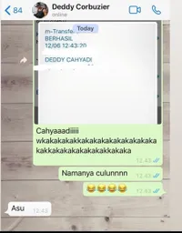 Foto Chat Selebritis yang Aneh dan Bikin Ngakak Warganet, Nama Asli Deddy Corbuzier Jadi Sorotan