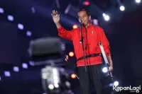 FOTO Countdown To Asian Games 2018, Dibuka Dengan Panah Jokowi