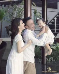 FOTO Cuci-Masak Sendiri, Ruben Sarwendah Bahagia Hidup Sederhana