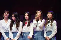 FOTO: Datang ke Indonesia, Red Velvet Disambut Antusias Penggemar