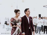 FOTO: Dekorasi Romantis Resepsi Raisa & Hamish Daud di Bali