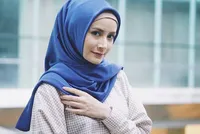 FOTO: Dhatu Rembulan, Hijabers Cantik Istri Tria Changcuters