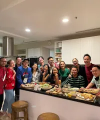 FOTO Dinner Pra-Natal Keluarga Rianti Cartwright, Bahagia Penuh Tawa - Cara Rose Gemesin Banget