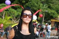 FOTO: Ditanya Soal Kasus Anjing Valent, Ini Reaksi Melanie Subono