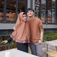 FOTO: Gaya Anisa Rahma Pakai Hijab Panjang, Cantiknya Meneduhkan!