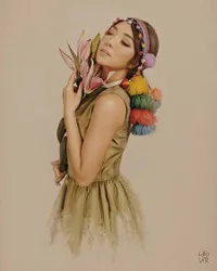 FOTO: Gaya Kocak Gempi dan Gisel Kala Berdandan Ala Indian, Seru!