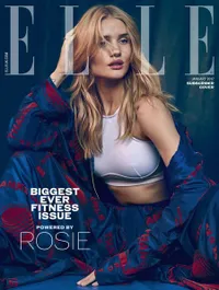 FOTO: Gaya Sporty Rosie Huntington Whiteley di Pemotretan Majalah