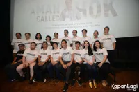 FOTO: Hadiri Preskon, Ini Deretan Pemain Film 'A MAN CALLED AHOK'