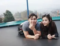 FOTO: Hamil Anak Pertama, Ini Momen Mesra Franda & Samuel Zylgwyn