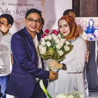 FOTO: Hamil Tua, Adelia Istri Pasha Ungu Makin Cantik & Bening