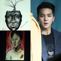 FOTO: Hasil Gambaran Keren Karya Bintang Korea, Bikin Kagum