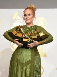 FOTO: Highlight Grammy Awards 2017, Buka Celana - Patahkan Piala
