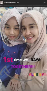 FOTO Idul Adha Pertama di Malaysia, Laudya Bella Kangen Bandung