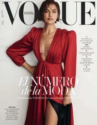 FOTO: Jadi Model Vogue Spanyol, Irina Shayk Cantik & Hot Menawan