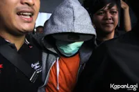 FOTO: Jalani Assessment di BNN, Pihak Iwa K Inginkan Rehabilitasi