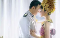 FOTO: Kadek Devi Pakai Seragam Bhayangkari, Tetap Cantik-Stylish!