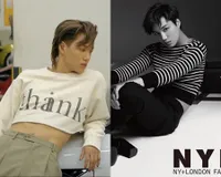 Foto Kai EXO Pede Pakai Baju, Tas, dan Aksesoris yang Biasa Dipakai Wanita, Tetap Kelihatan Maskulin