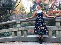 FOTO: Ke Tokyo, Marissa Nasution Selfie Sama Pemeran 'STAR WARS'!