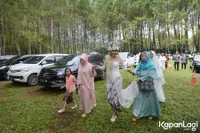 FOTO Kedatangan Syahnaz Sadiqah ke Venue Pernikahan, Deg-Degan!