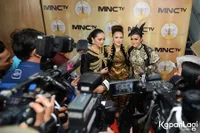 Foto: Kegembiraan Trio Cecepy di Anugerah Dangdut Indonesia 2015