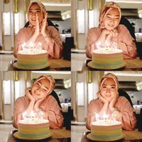 FOTO: Kejutan Ulang Tahun ke-26 Dian Pelangi, Ada Vidi Aldiano