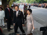 FOTO Keluarga SBY di Nikahan Kahiyang, Annisa Tampil Super Cantik