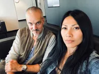 FOTO Kemesraan Anggun C Sasmi & Christian Kretschmar, Romantis