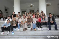 FOTO: Keseruan Hari Dilan, Sudut Film Dilan - Naik Bandros