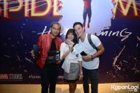 FOTO: Keseruan Para Bintang Ini Nobar Film SPIDER-MAN: HOMECOMING