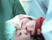 FOTO: Kisah Persalinan Oki Setiana Dewi - Alasan Jalani Caesar