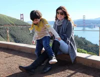 FOTO: Lanjut ke New York, Carissa Putri & Quenzino Main Salju