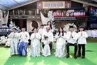 Foto Lebaran Annisa Pohan, Bumil Cantik Dengan Baby Bump yang Kian Besar