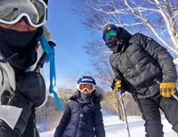 Foto: Liburan Shanty & Keluarga di Hokkaido, Seru Bermain Salju!