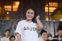 FOTO: Main Film Horror Amanda Manopo Takut Liat Muka Sendiri