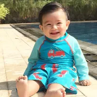 FOTO: Makin Besar Ryshaka Anak Ryan Delon - Sharena Makin Ganteng