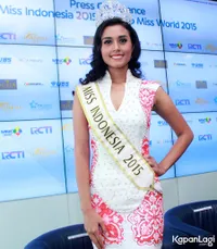 Foto Maria Harfanti, Si Cantik Yang Siap Saing di Miss World 2015