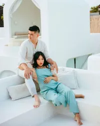 Foto Maternity Shoot Tiffany Istri Chef Arnold, Usia 7 Bulan Hampir Nggak Kelihatan Baby Bump