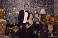 FOTO: Memukau! Pemotretan Elegan Ruben Onsu, Sarwendah dan Thalia