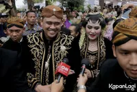FOTO: Menteri - Seleb, Deretan Tamu Hadir di Resepsi Kahiyang Ayu