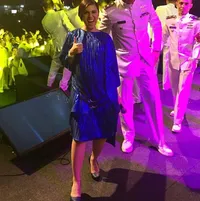 [FOTO] Meski Berbadan Dua, Nycta Gina Tetap Hobi Jalan-Jalan