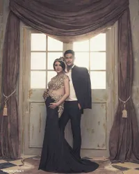 FOTO: Mesra di Maternity Shoot, Ryana Dea & Puadin Bergaya Klasik