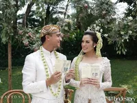 FOTO: Mewah! Raisa Pakai Cincin, Anting & Gelang Ini Saat Menikah