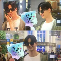 FOTO: Momen Kedatangan Song Jae Rim di Bali, Super Ramah ke Fans