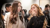 FOTO: Momen Lovely Jessica & Krystal Jung di Launch Gerai Fashion