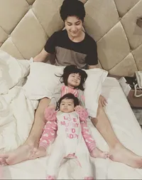 FOTO: Momen Manis Teuku Rassya Bareng 2 Adik Perempuannya, Lucu!