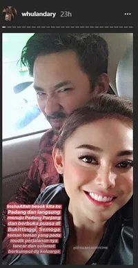 FOTO: Momen Mudik Pertama Whulandary Bersama Suami ke Sumatera