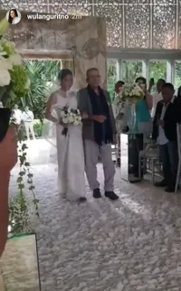 FOTO: Momen Pemberkatan Pernikahan Chicco Jerikho & Putri Marino