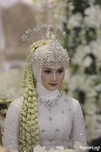 FOTO Momen Tegang Akad Nikah Melody Nurramdhani, Tak Terlupakan