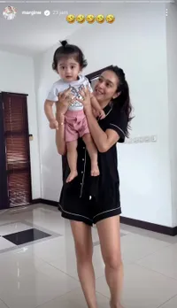 Foto Nabila Syakieb Momong Baby Guzel, Tante dan Keponakan Duet Maut Cantiknya