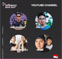 FOTO: Nominee Influence Asia 2017 Dari Indonesia, Siapa Jagoanmu?